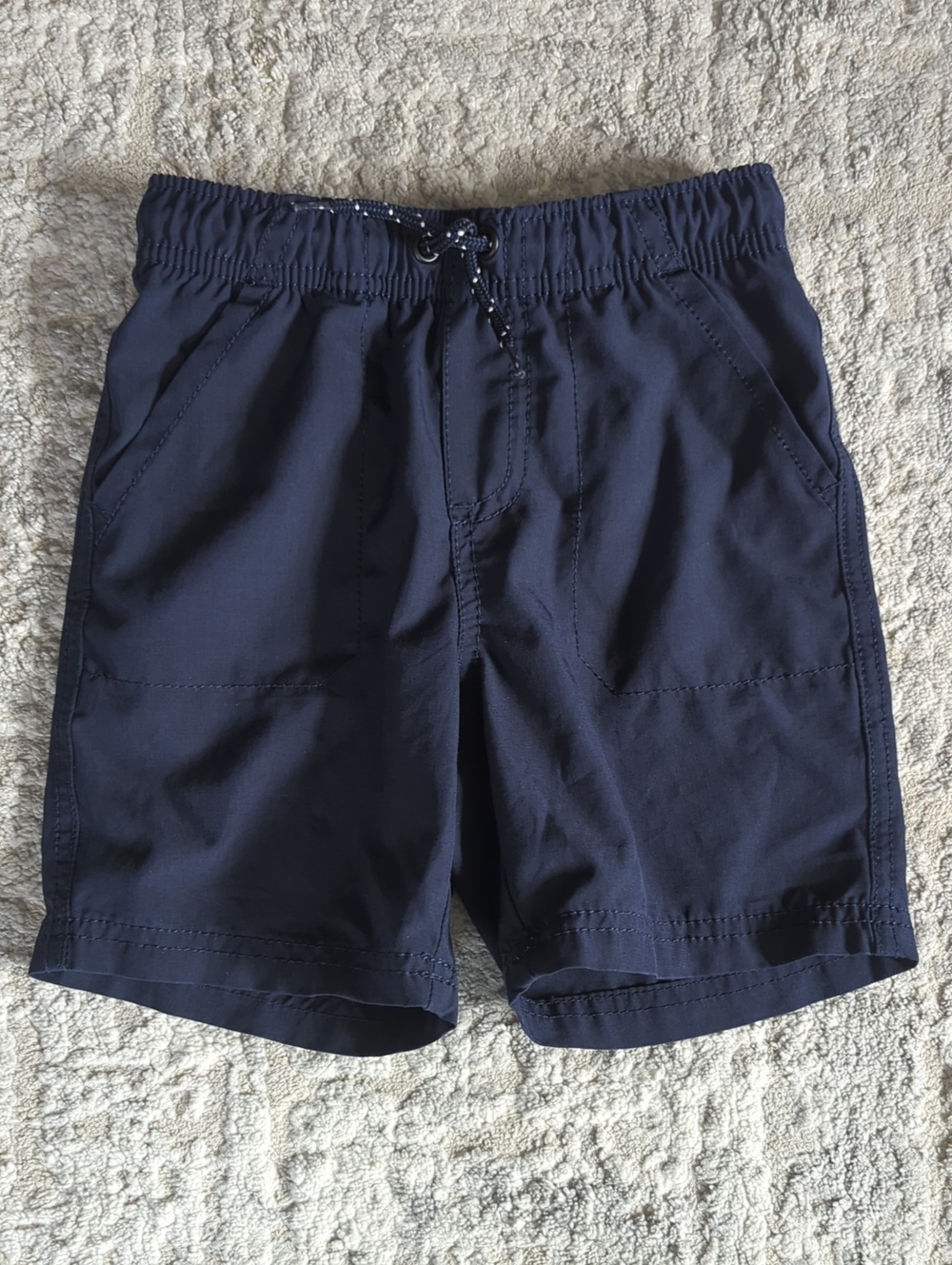 jumping beans Navy Elastic-Waist Shorts Size 4T